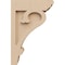Ekena Millwork 4"W x 8"D x 12"H Classic Mayflower Rough Cedar Woodgrain TimberThane Corbel, Primed Tan CORUR04X08X12MAYRCPR - alternate 3